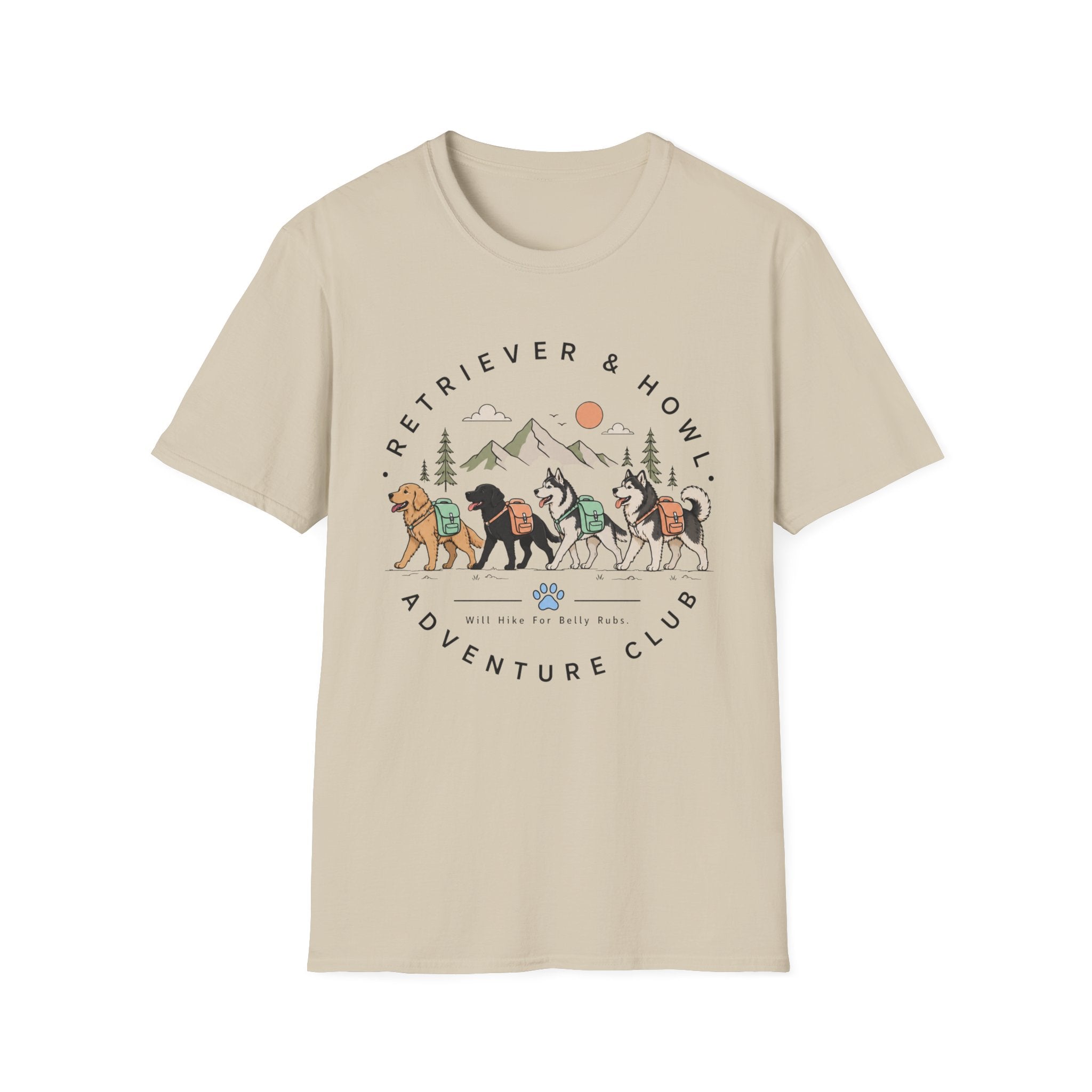 Retriever & Howl Adventure Club T-Shirt