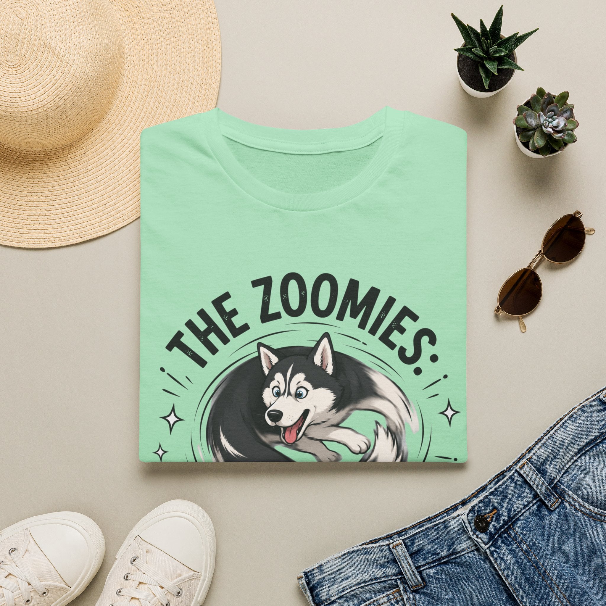 The Zoomies Where Physics Fails T-Shirt