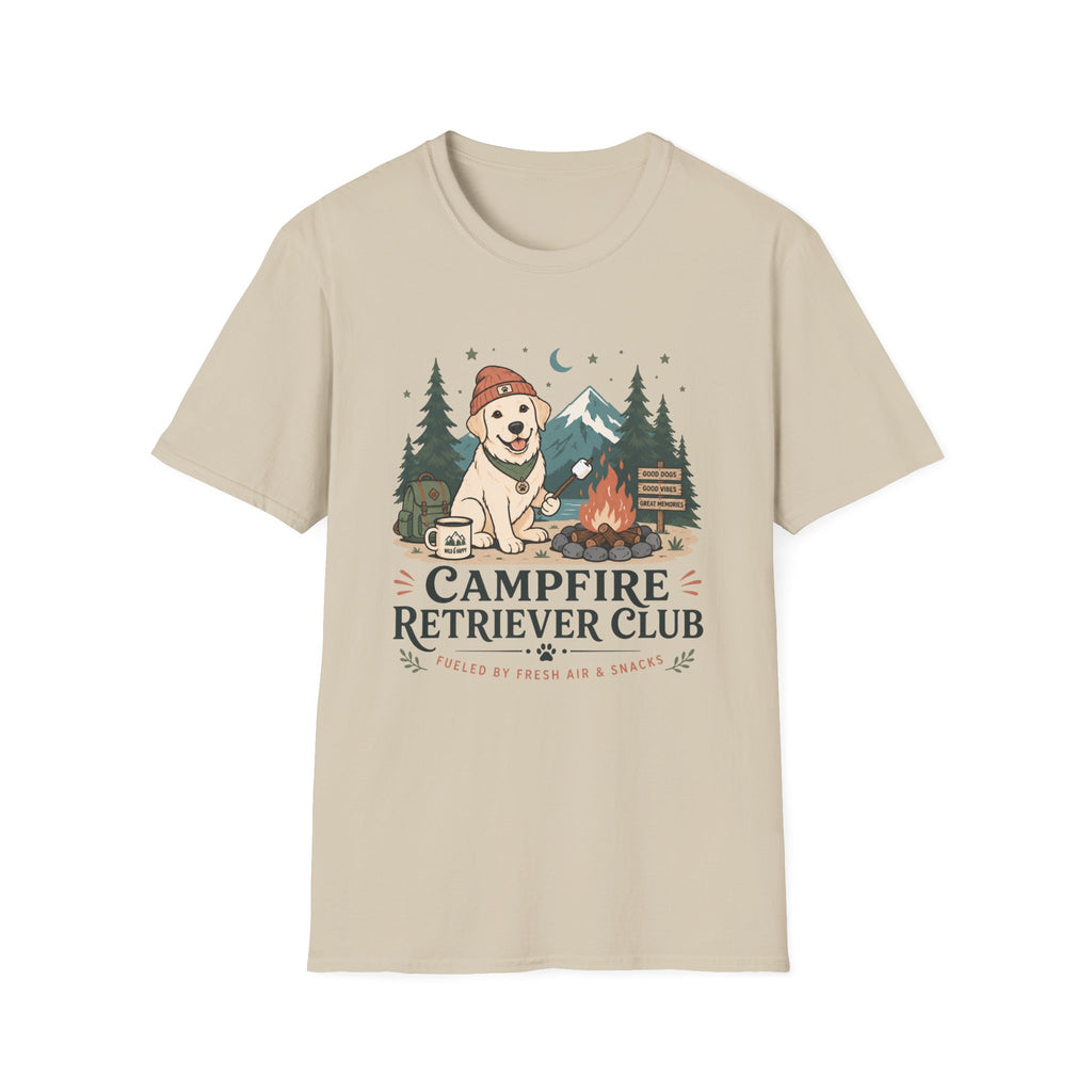 Campfire Retriever Club T-Shirt