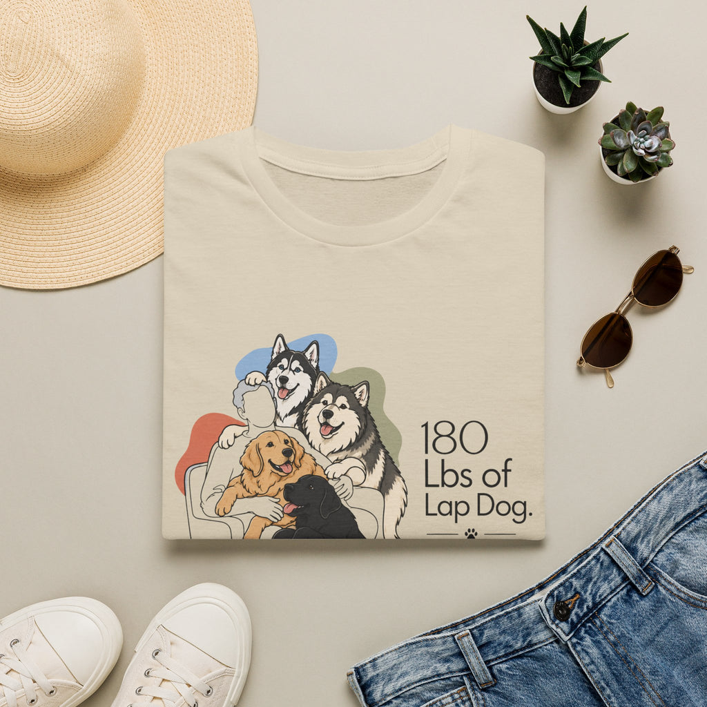 180 Lbs of Lap Dog T-Shirt