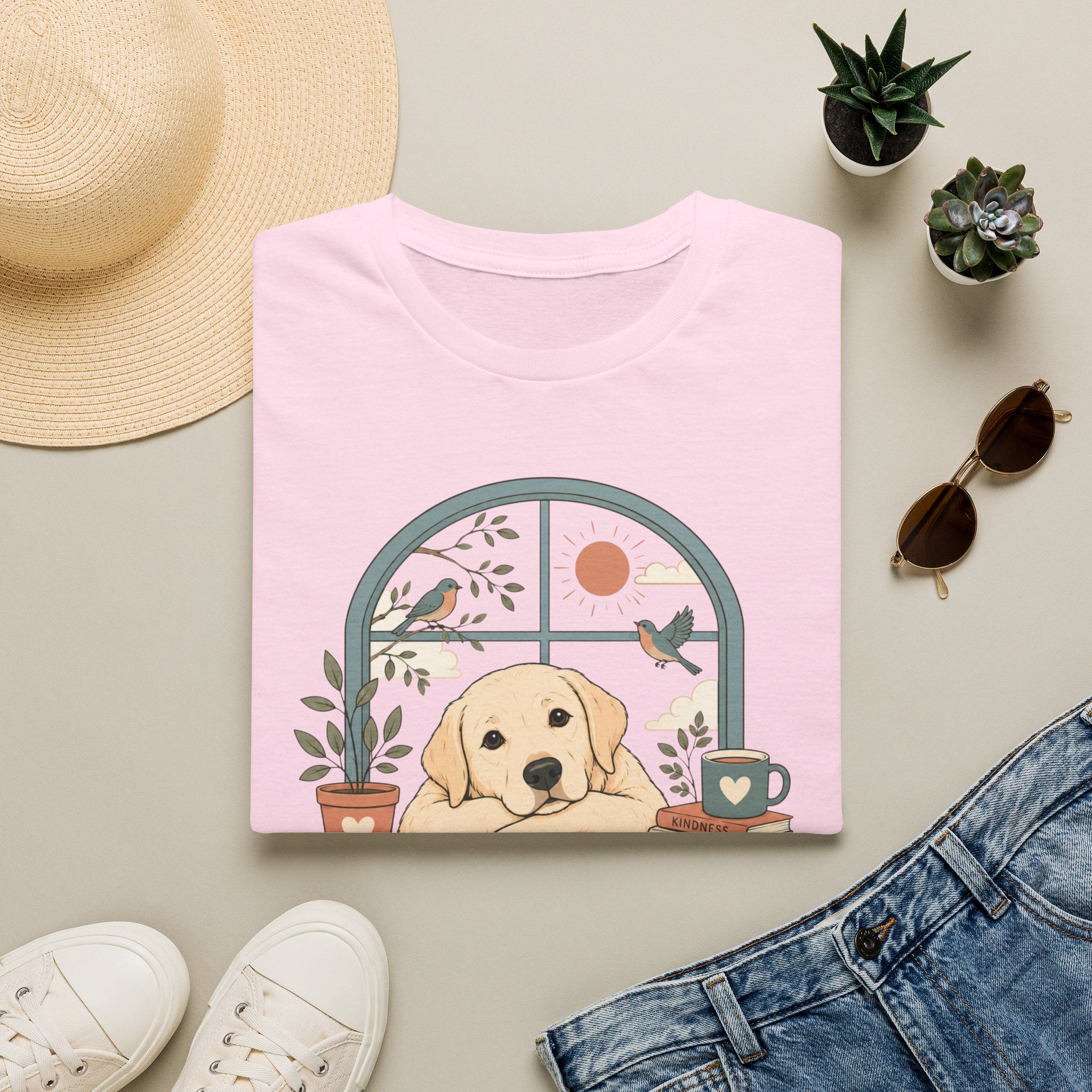 You're Safe Here, Love, Labrador T-Shirt