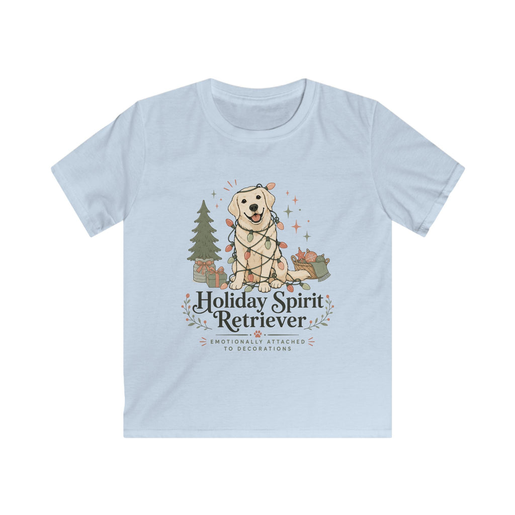 Holiday Spirit Retriever Kids Tee