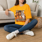 No Howling at the Mailbox Halloween Dogs T-Shirt | Trick or Treaters Only