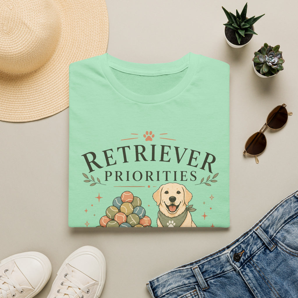 Retriever Priorities Ball is Life T-Shirt