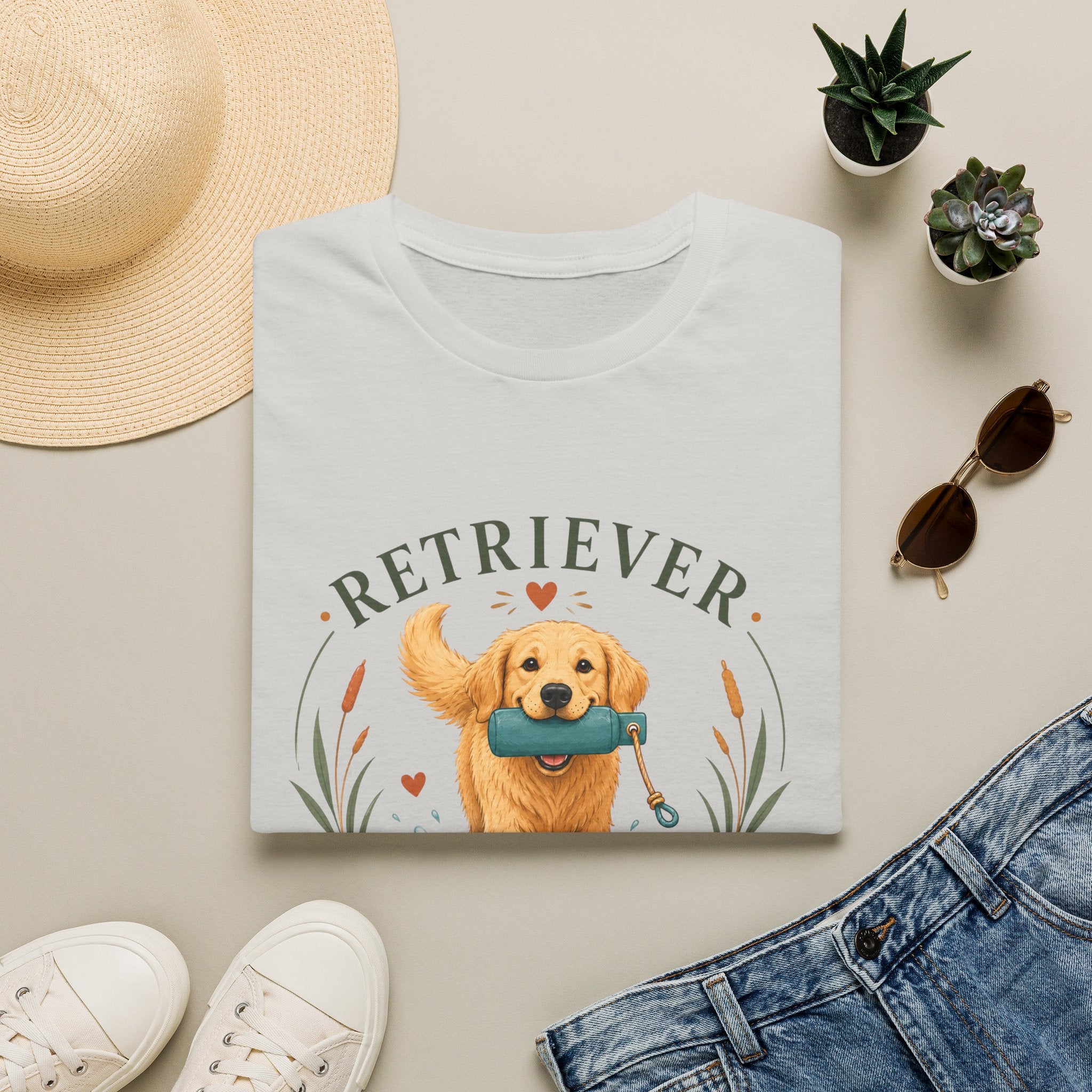 Retriever Built for Love T-Shirt