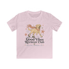 Good Vibes Retriever Club Kids Tee