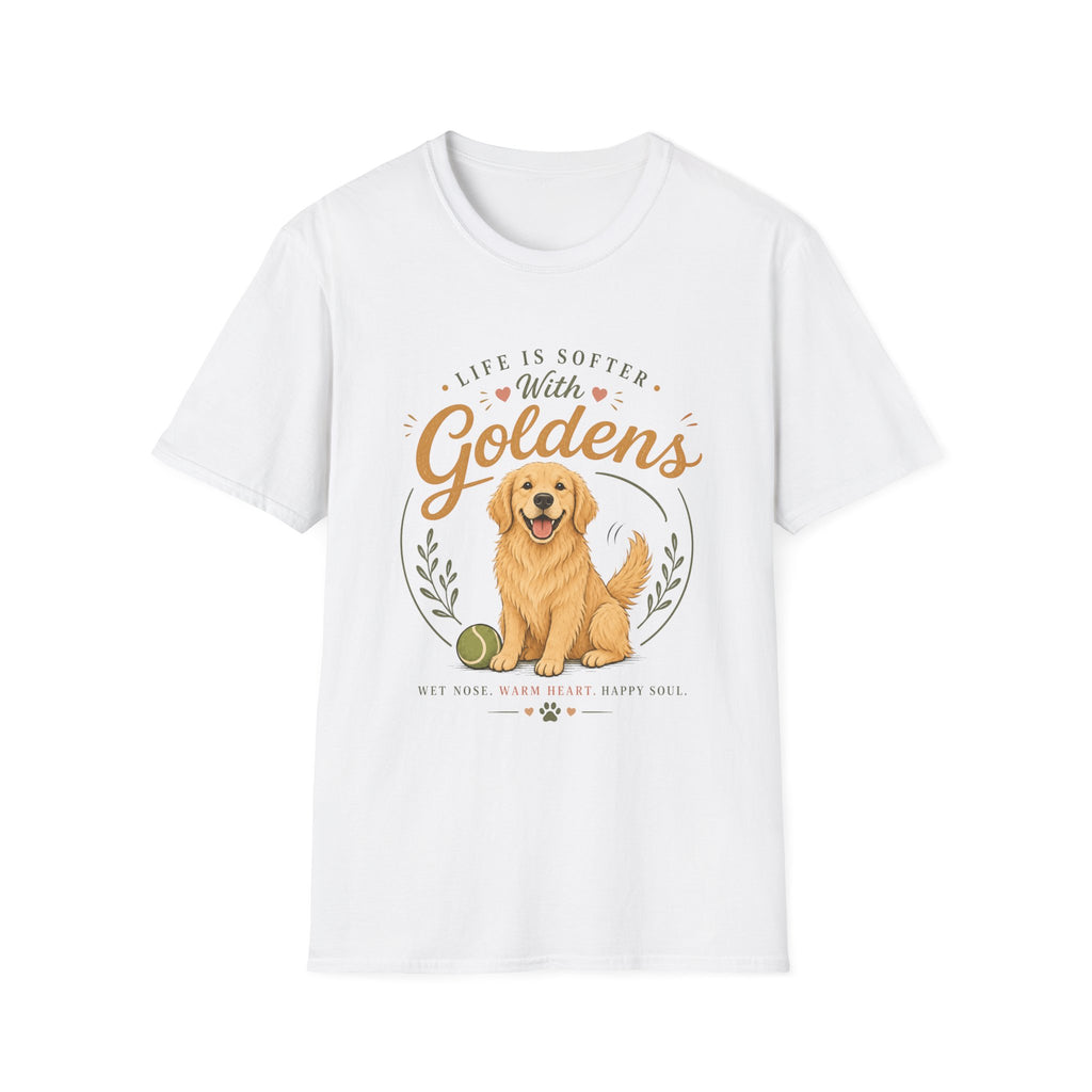 Life is Softer with Goldens T-Shirt