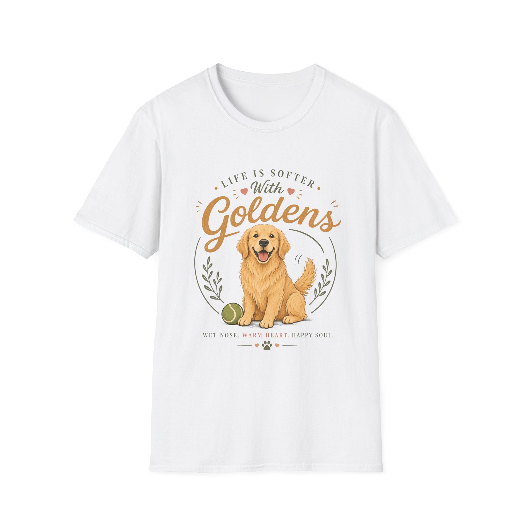 Life is Softer with Goldens T-Shirt