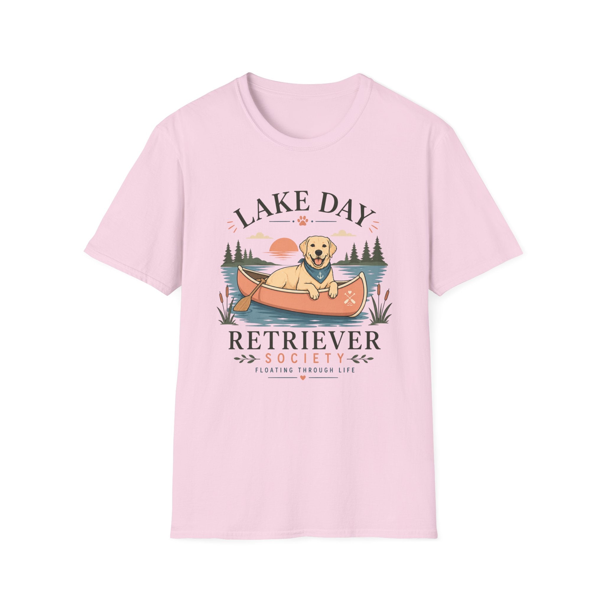 Lake Day Retriever Society T-Shirt