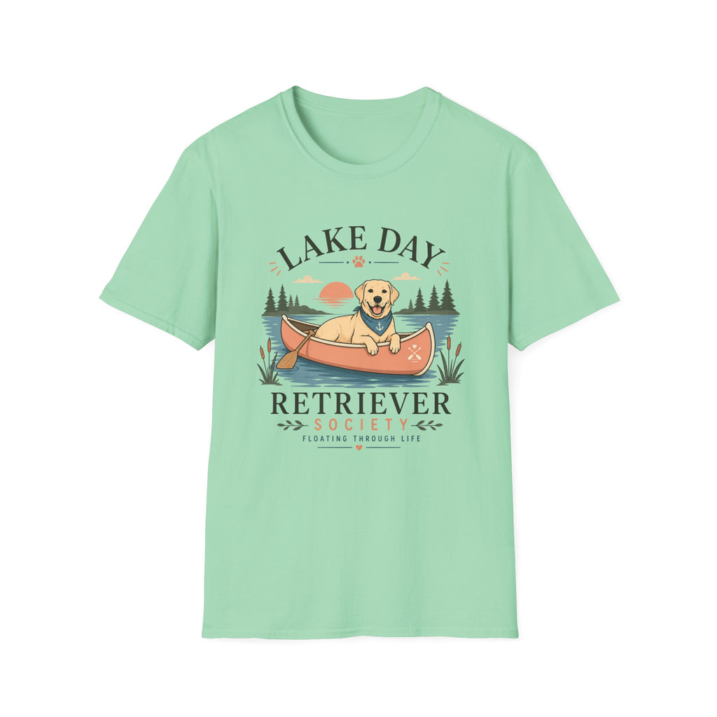 Lake Day Retriever Society T-Shirt