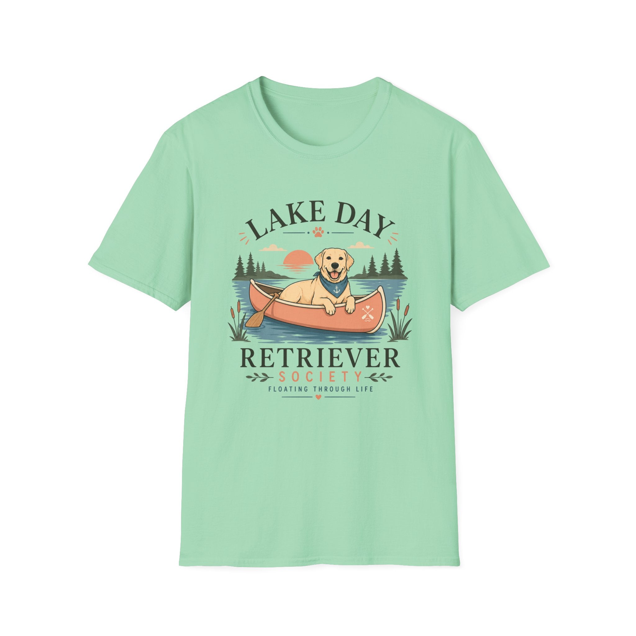 Lake Day Retriever Society T-Shirt