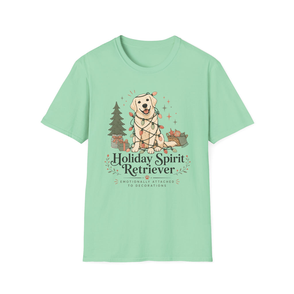 Holiday Spirit Retriever T-Shirt