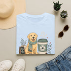 Morning Routine Coffee then Fetch T-Shirt
