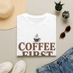 Coffee First Dog Walk Maybe T-Shirt