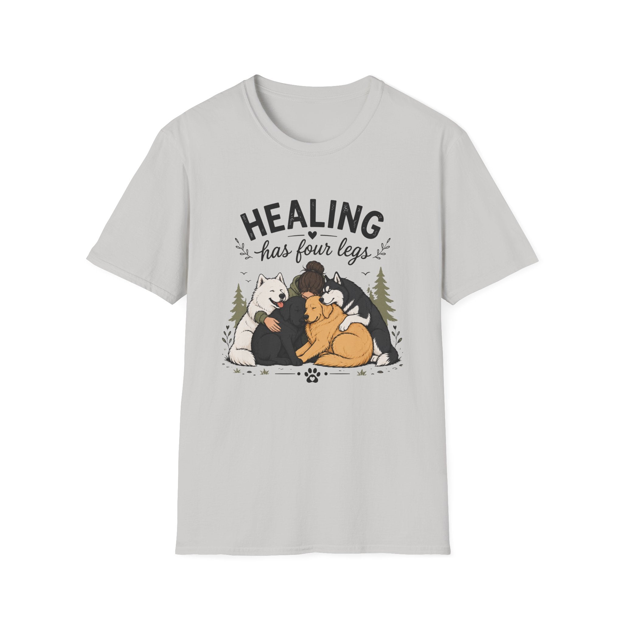 Healing Has Four Legs (Pack) T-Shirt