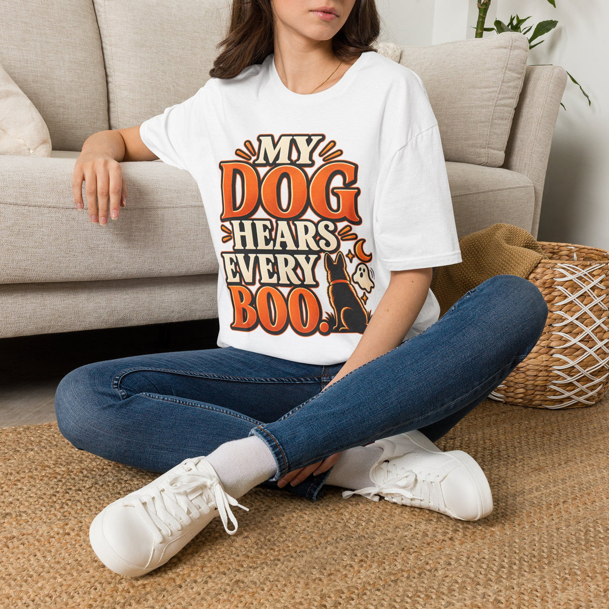 My Dog Hears Every Boo T-Shirt | Halloween Dog Tee
