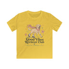 Good Vibes Retriever Club Kids Tee