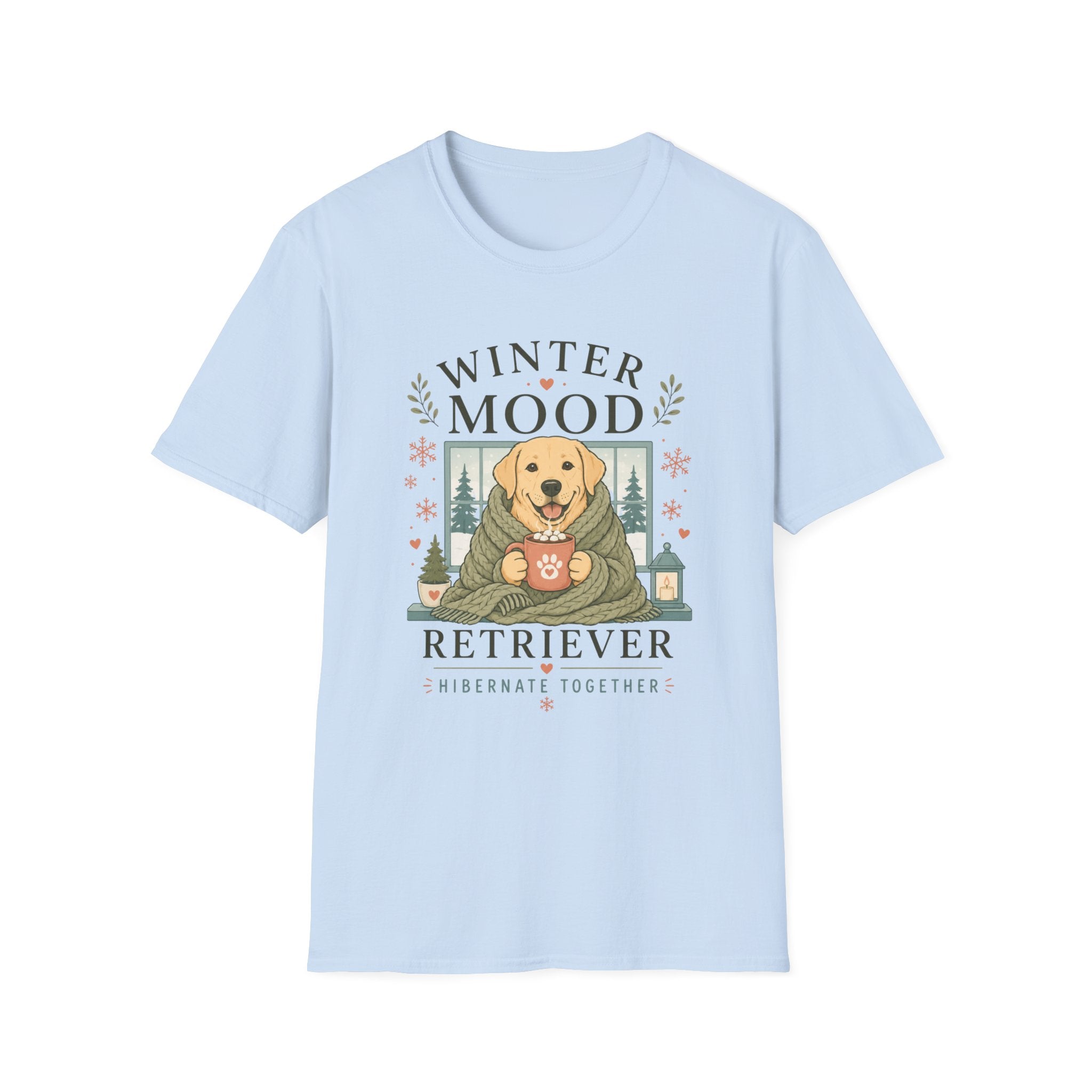 Winter Mood Retriever T-Shirt