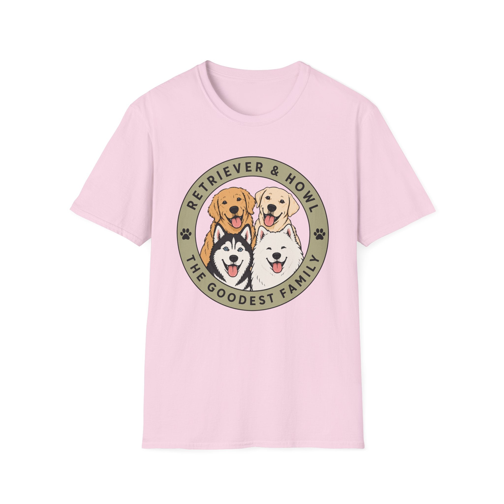 Retriever & Howl The Goodest Family T-Shirt