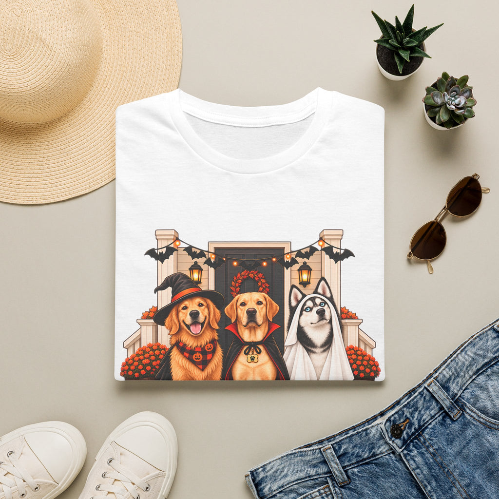 No Howling at the Mailbox Halloween Dogs T-Shirt | Trick or Treaters Only