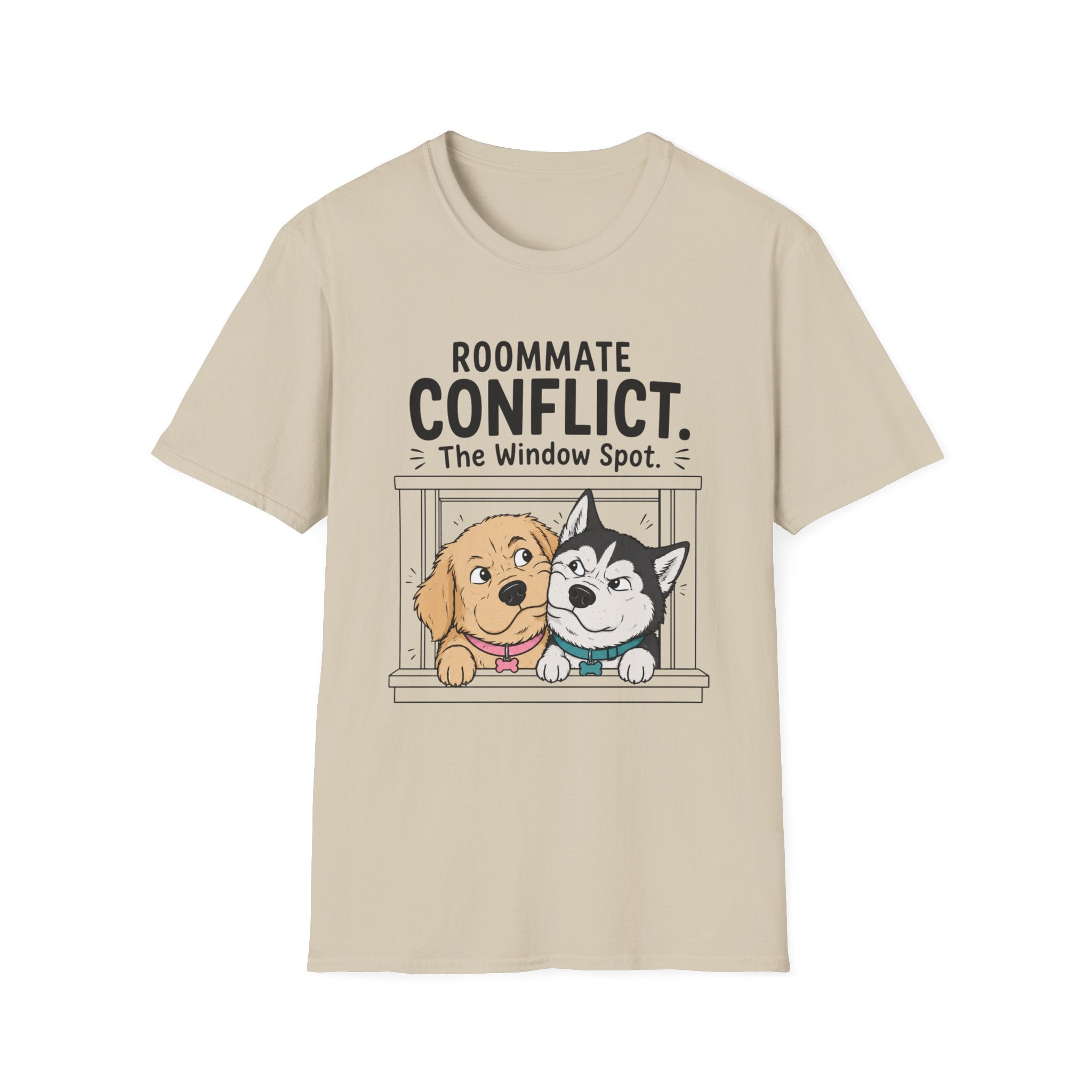 Roommate Conflict The Window Spot T-Shirt