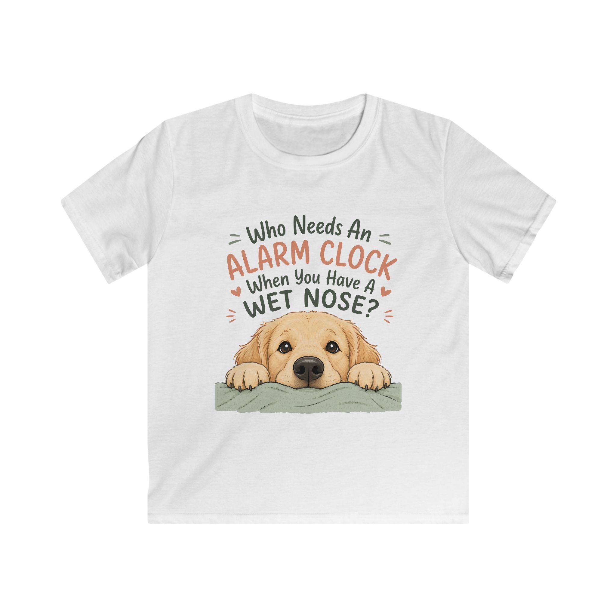 Who Needs An Alarm Clock Kids Tee