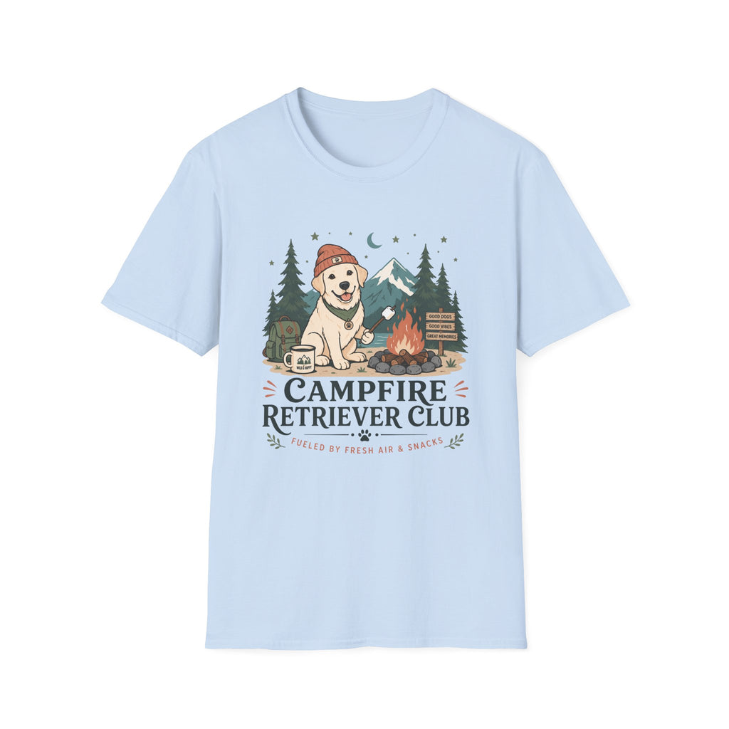 Campfire Retriever Club T-Shirt