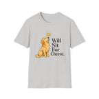 Will Sit For Cheese T-Shirt