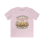 Golden Retriever Archaeology Club Kids Tee