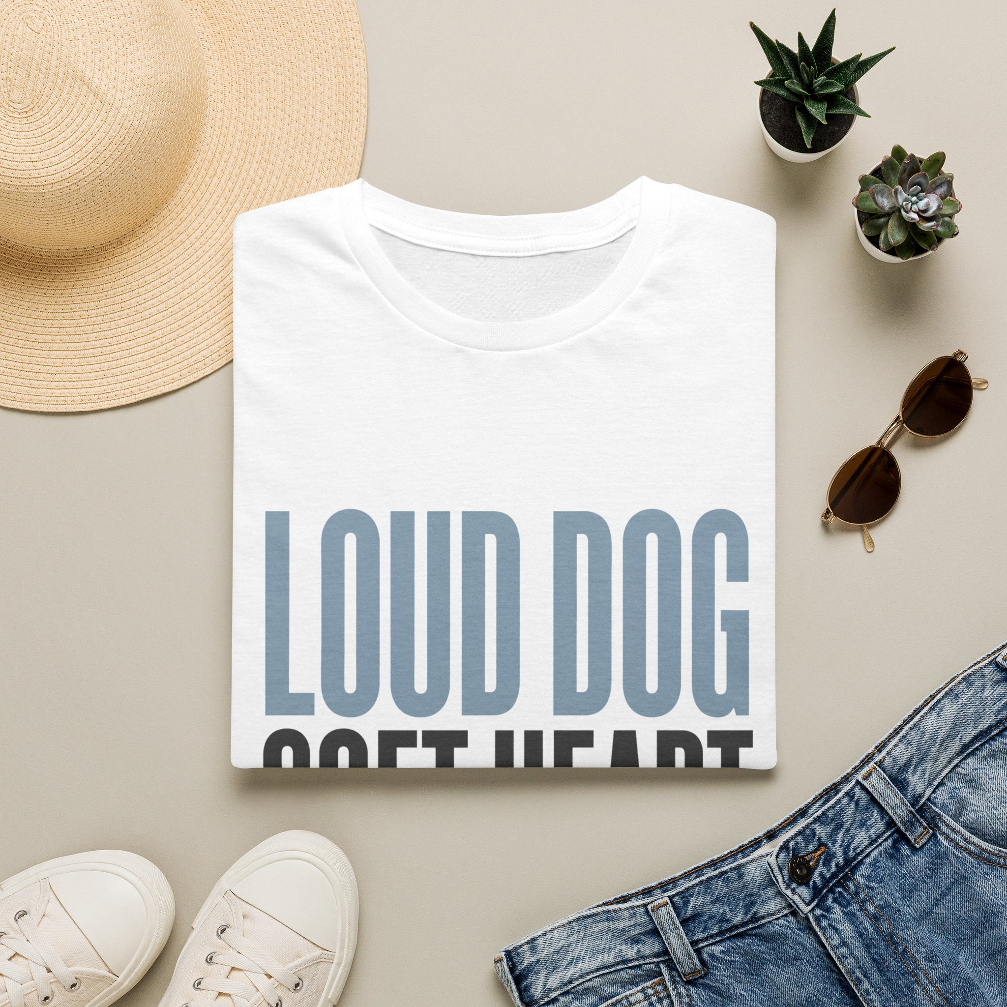Loud Dog Soft Heart T-Shirt