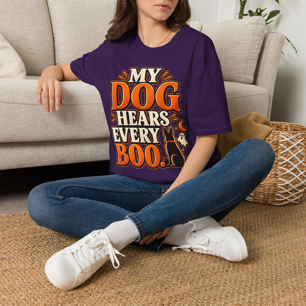 My Dog Hears Every Boo T-Shirt | Halloween Dog Tee