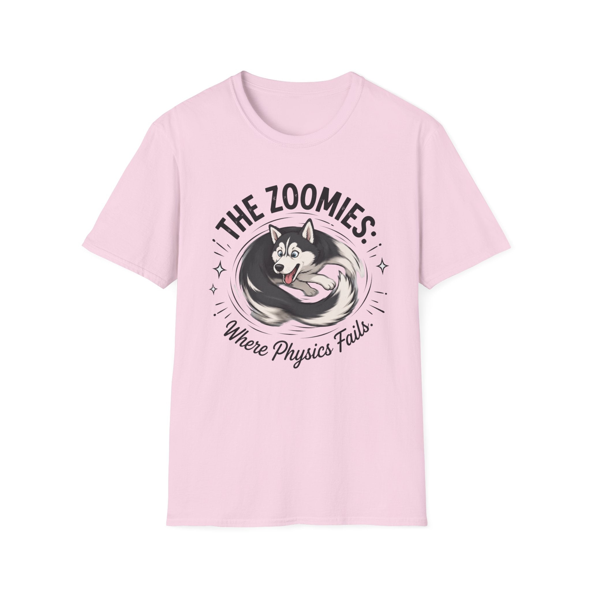 The Zoomies Where Physics Fails T-Shirt