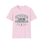 Retriever Crew Snacks Naps Swimming T-Shirt