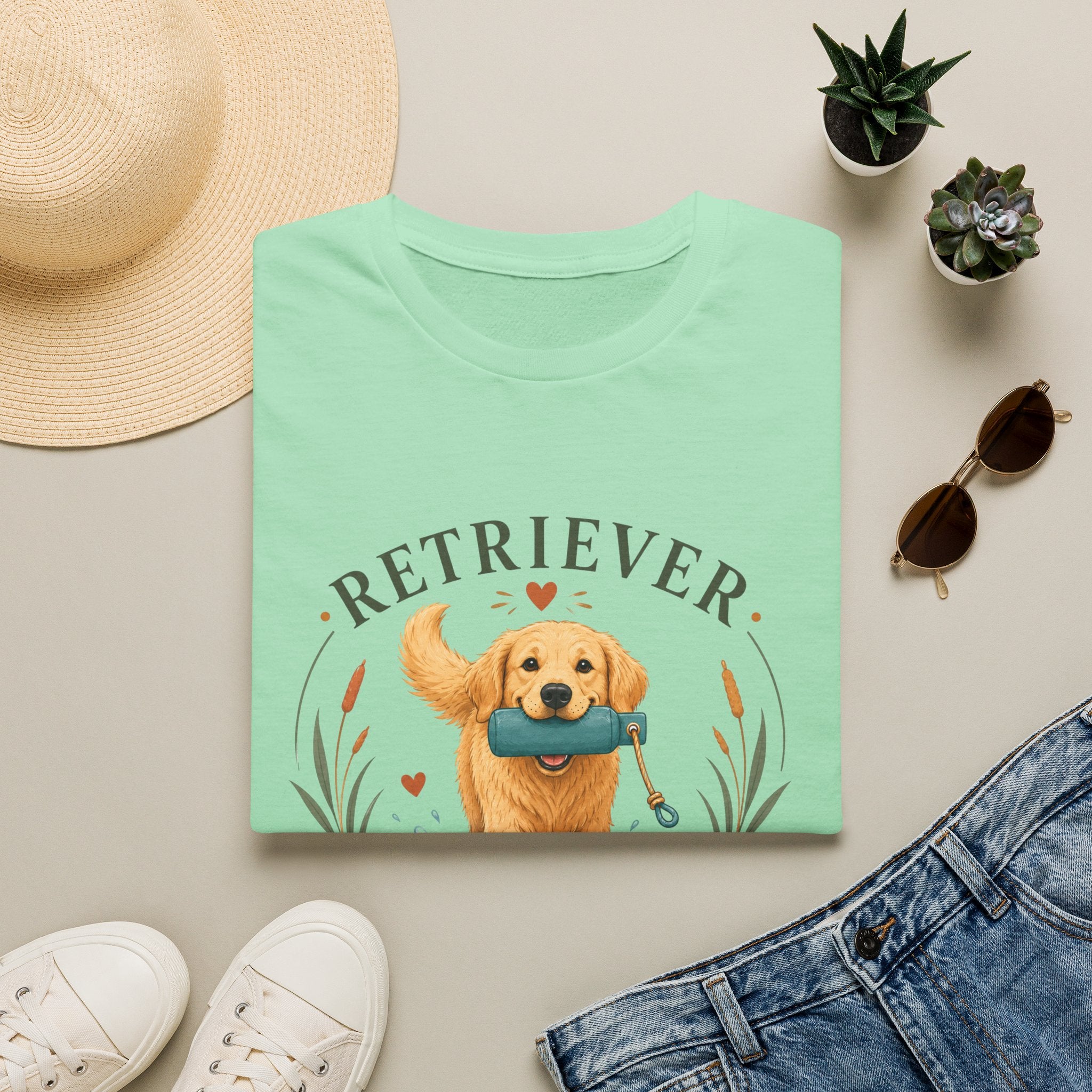 Retriever Built for Love T-Shirt