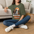 Moonlight Complaint Department T-Shirt | Howl at Night Halloween Wolf Tee