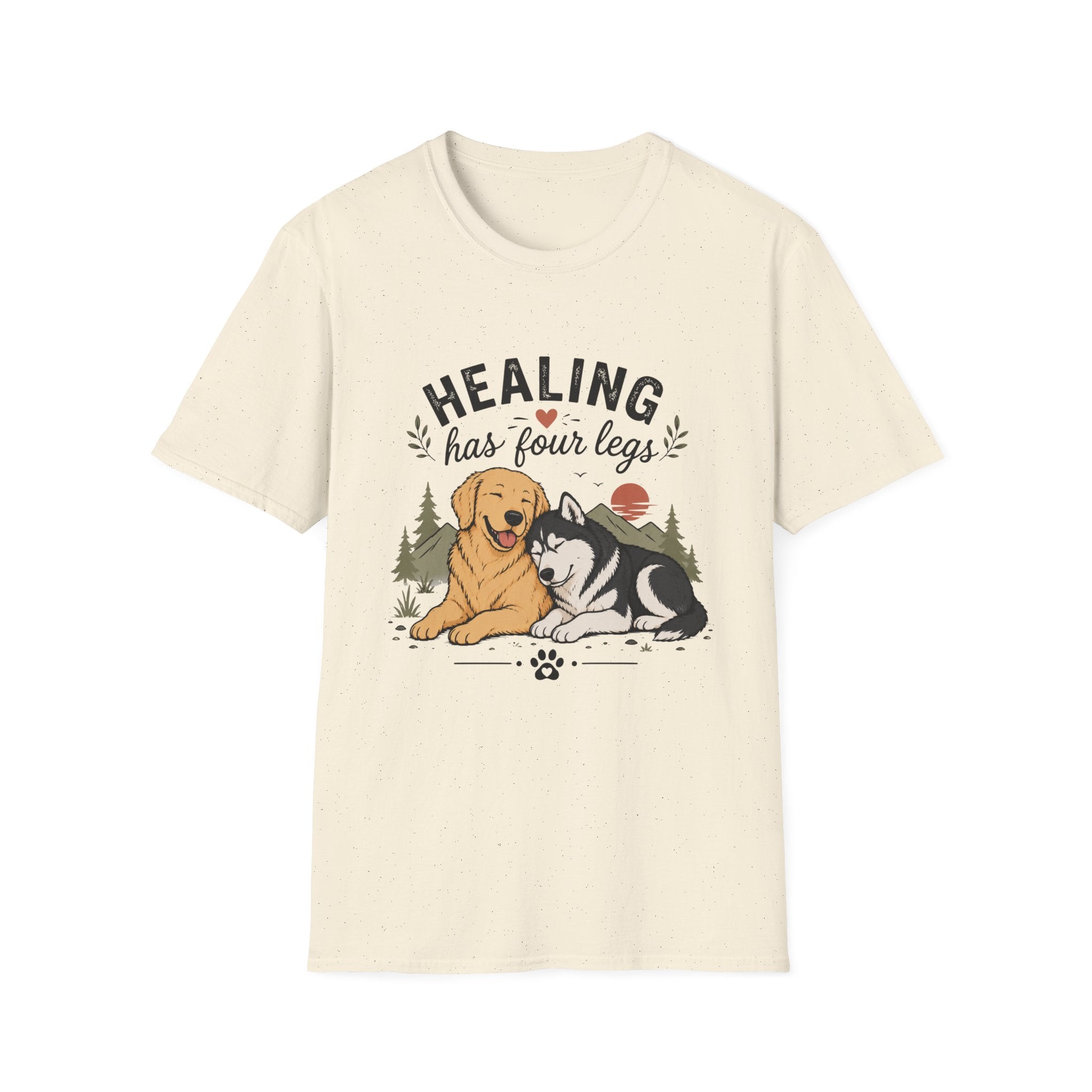 Healing Has Four Legs (Duo) T-Shirt