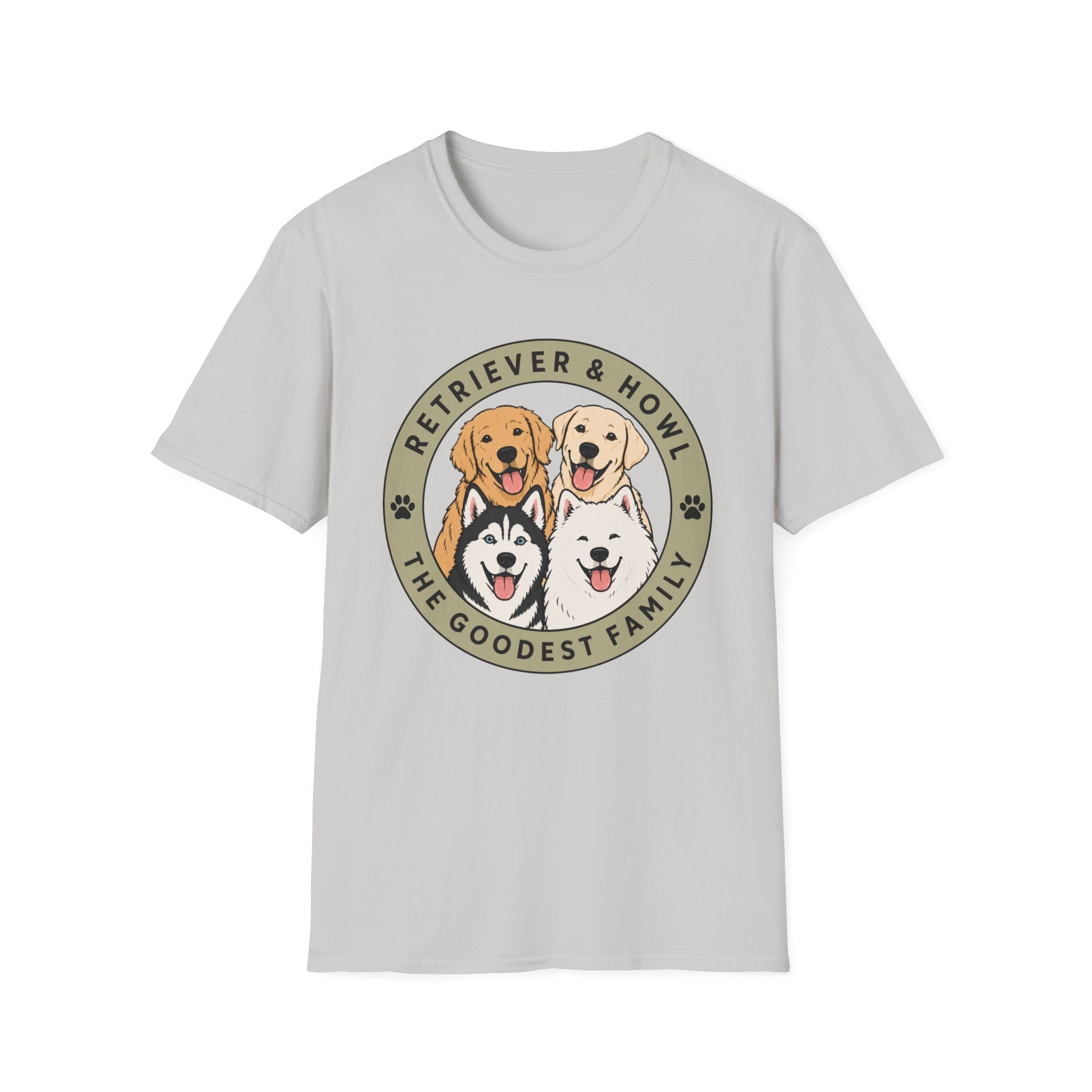 Retriever & Howl The Goodest Family T-Shirt