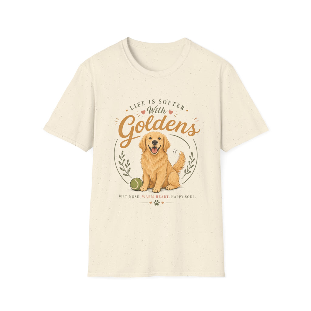 Life is Softer with Goldens T-Shirt