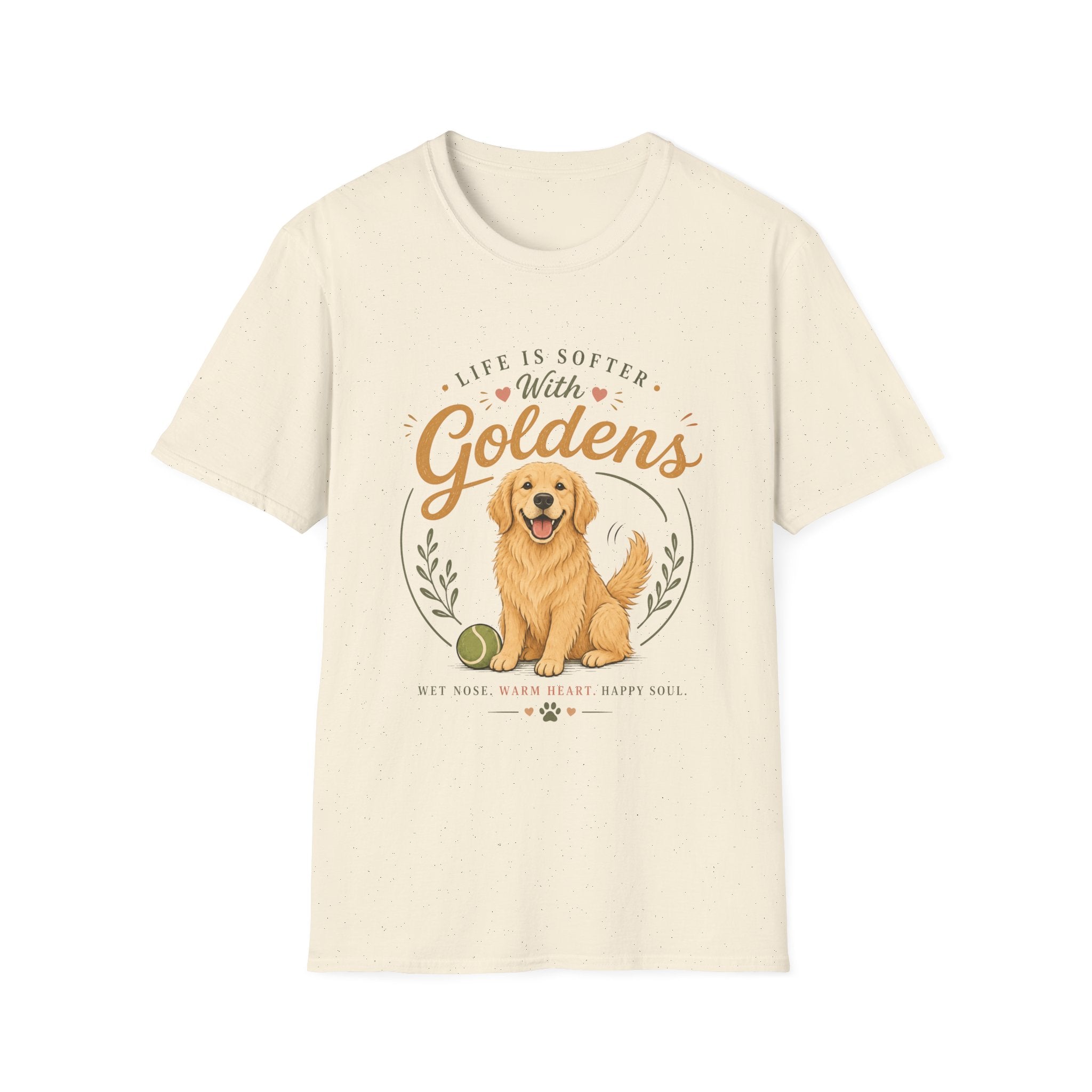 Life is Softer with Goldens T-Shirt