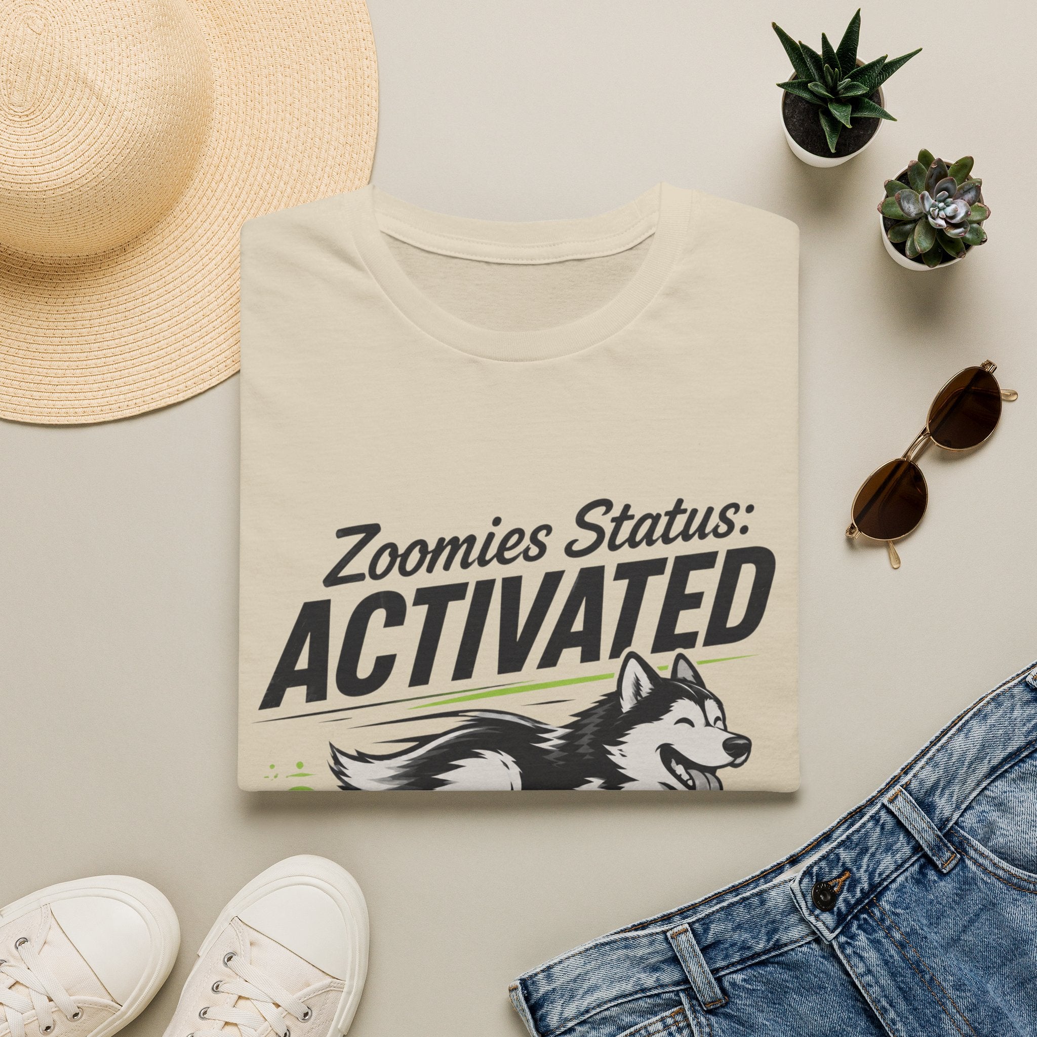 Zooming Status Activated T-Shirt