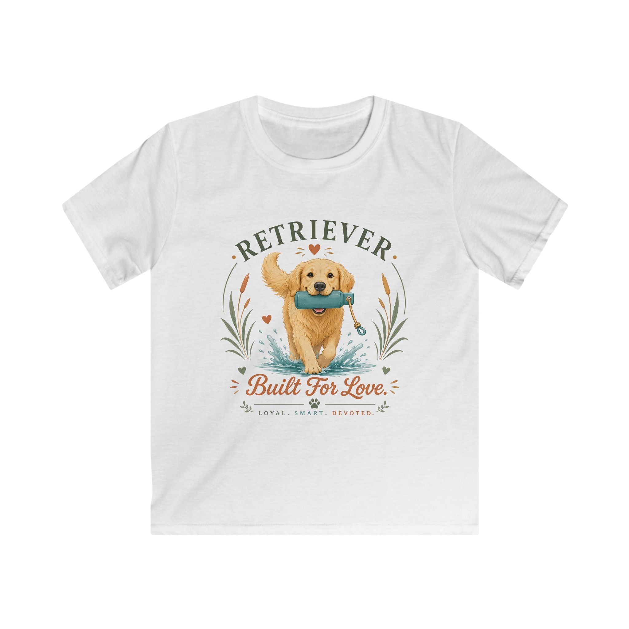 Retriever Built For Love Kids Tee