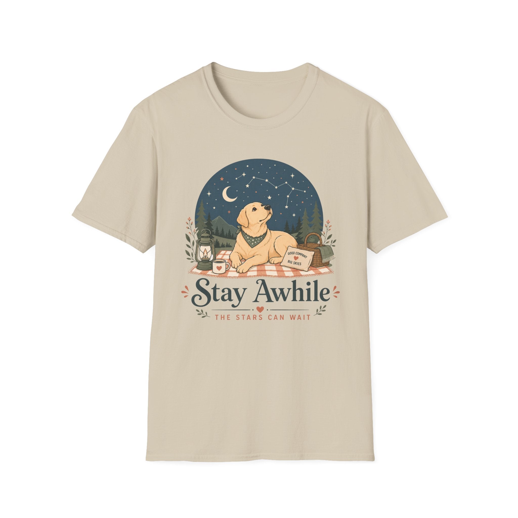 Stay Awhile The Stars Can Wait T-Shirt