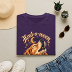 Howl-o-ween Dog Howling T-Shirt | Halloween Golden Retriever Tee