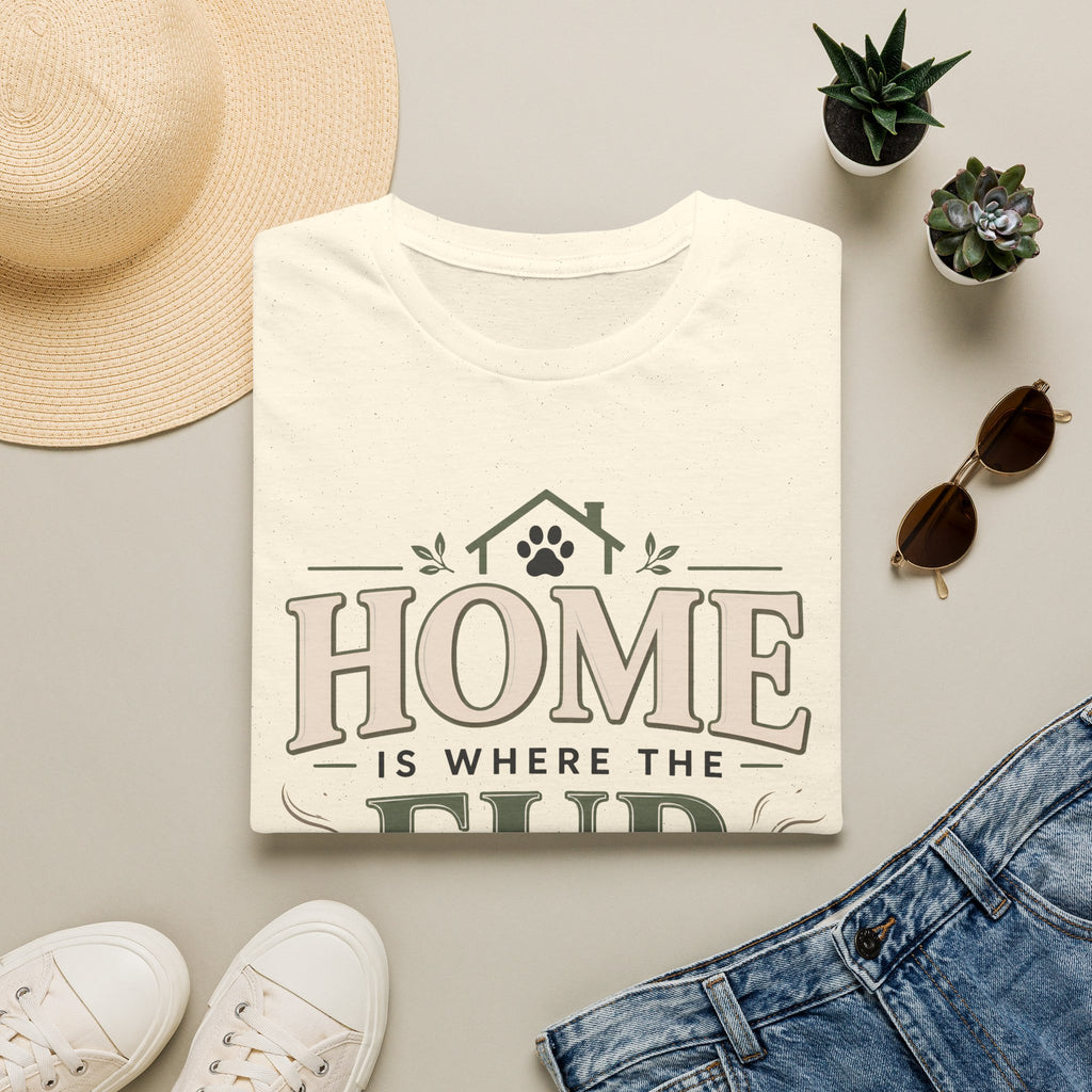 Home Is Where The Fur Collects T-Shirt