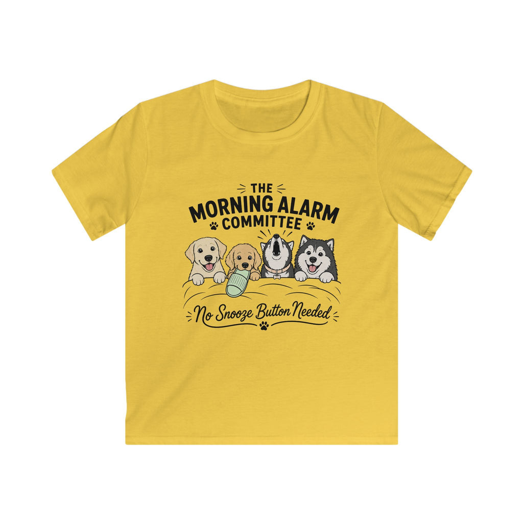 The Morning Alarm Committee Kids Tee