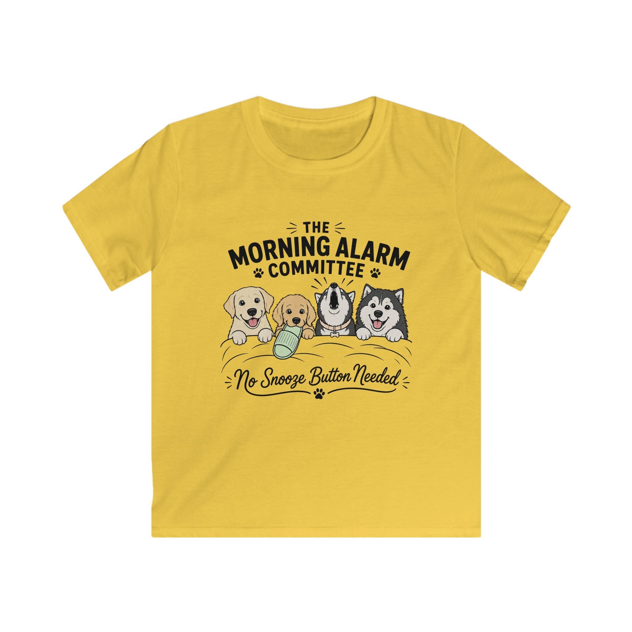 The Morning Alarm Committee Kids Tee