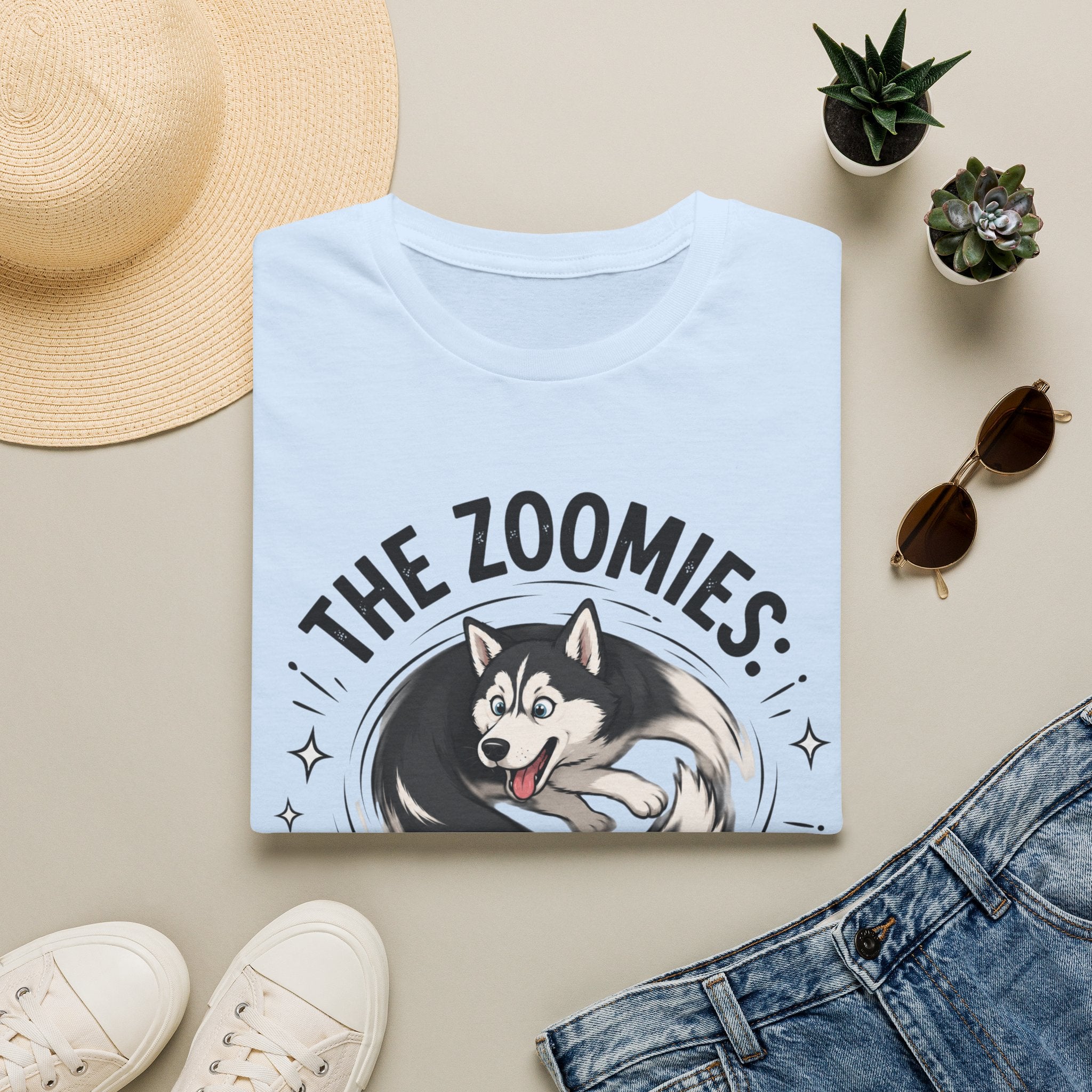The Zoomies Where Physics Fails T-Shirt