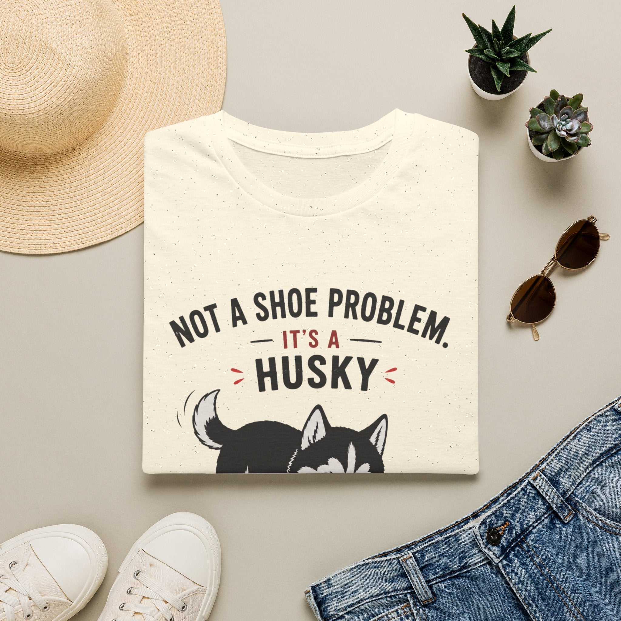 Not a Shoe Problem It's a Husky thing T-Shirt