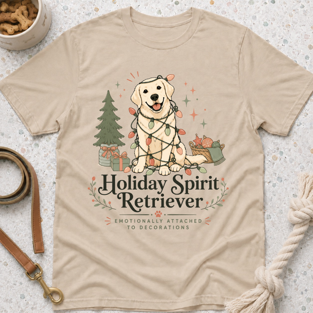 Holiday Spirit Retriever T-Shirt