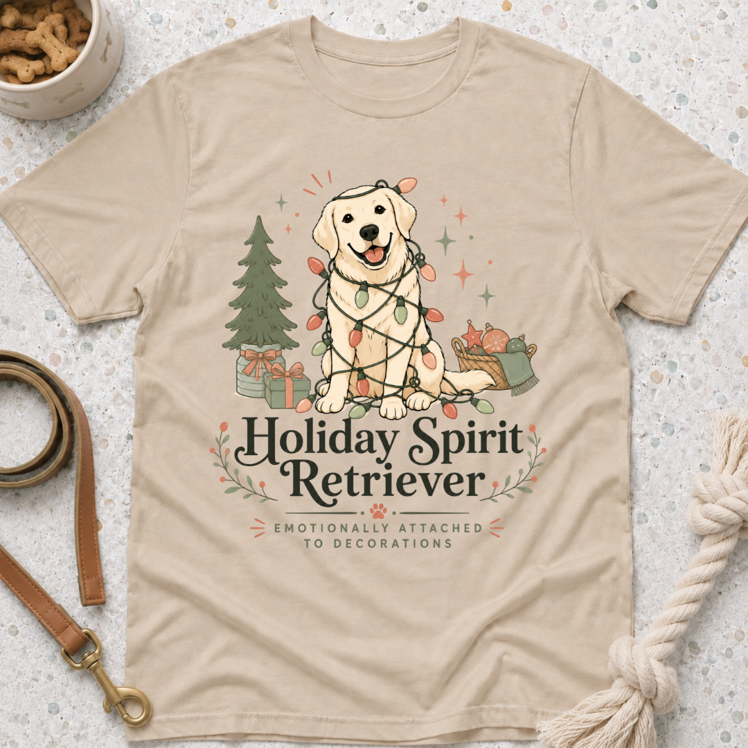 Holiday Spirit Retriever T-Shirt